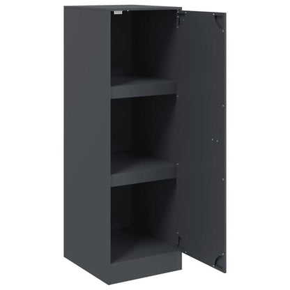 Anthracite Sideboard 34.5x39x107cm in Steel Removable and practical