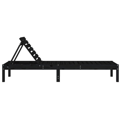 Houten Loungestoel – Tuinstoel – Relaxstoel – Verstelbare Stoel – Buitenstoel – Massief Dennenhout – Waterafvoer Design