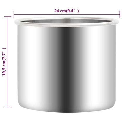 Vacuümkamer – Vacuümkamer Met Pomp – Ontgassingskamer – Vacuümverpakking – Vacuümaccessoires – 7,4 Liter – Roestvrij Staal – Transparant Acryl Deksel