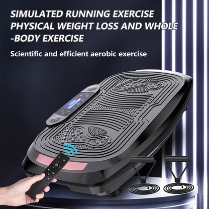 Trilplaat – Vibration Plate – Fitness Machine – Slankapparaat – Trainingsapparaat – 120 Snelheden Touchbediening – Mute Motor 200kg Max Belastbaar – Zwart
