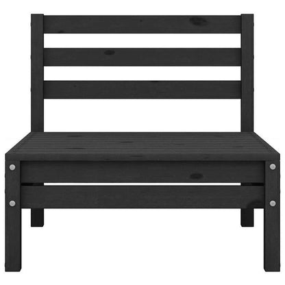 Buitenstoel – Tuinstoel – Terrasstoel – Loungestoel – Balkonstoel – Variant Noir – Weerbestendig & Stevig – Verplaatsbaar met Wieltjes