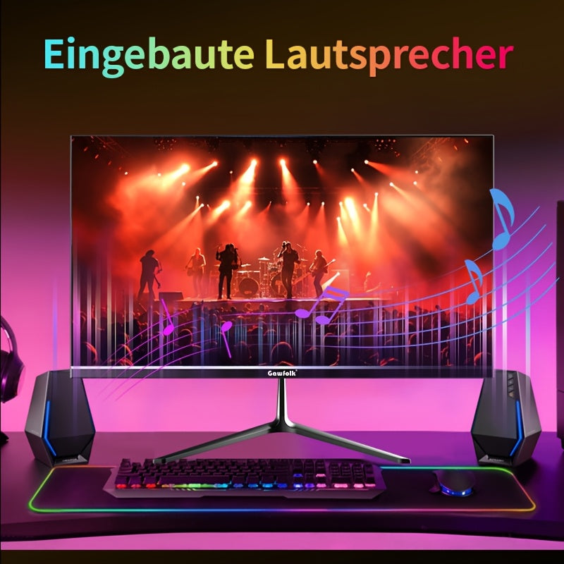 Gaming Monitor – Computer Scherm – Pc Display – Curved Monitor – Frameless Beeldscherm – 24,5 Inch – 200Hz Verversingssnelheid – Full HD 1080p IPS Panel