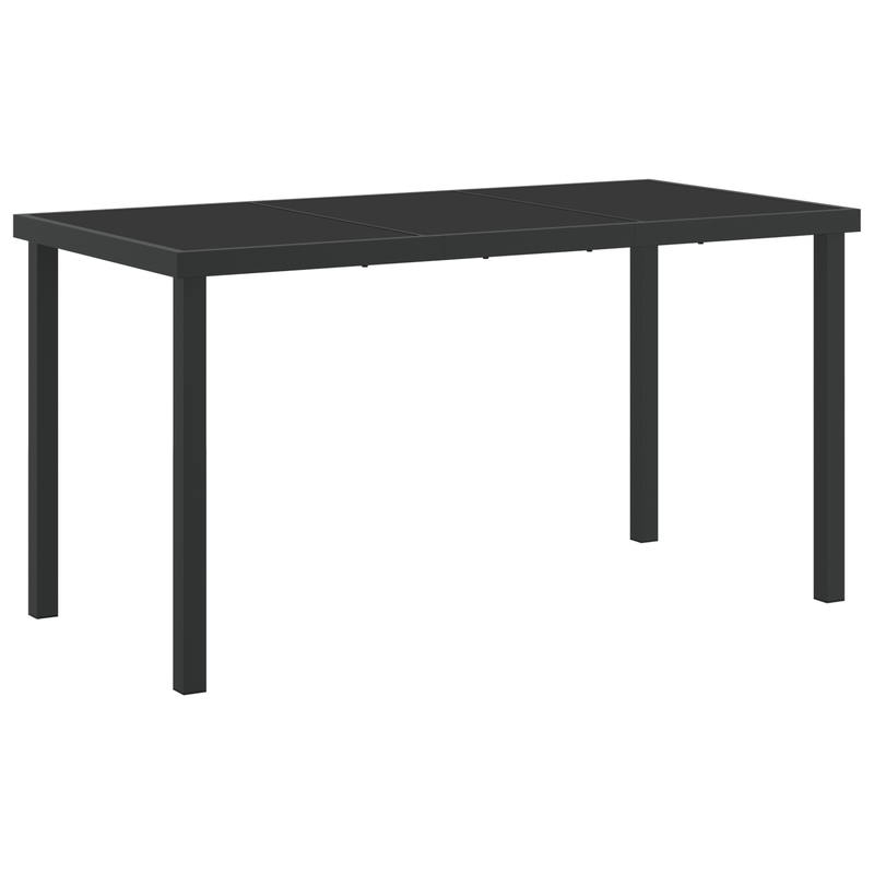 5-delige Tuinset – 5-delige Lounge Set – 5-delige Eethoek – 5-delige Balkonset – 5-delige Terrasmeubelset – Zwart – Weerbestendig Poly-Rattan – Afneembare Zachte Kussens