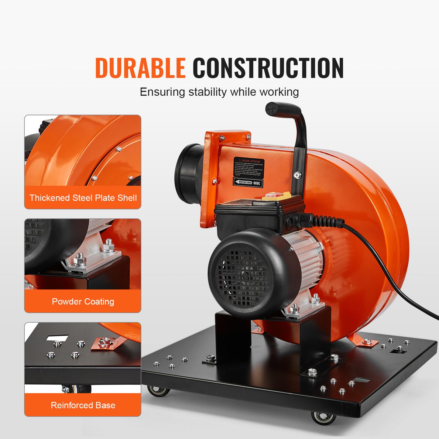 Professionele Stofafzuiger – Stofcollector – Stofzuiger – Houtstofzuiger – Werkplaatsstofzuiger – 1PK Motor – 21 Gallon Stofzak
