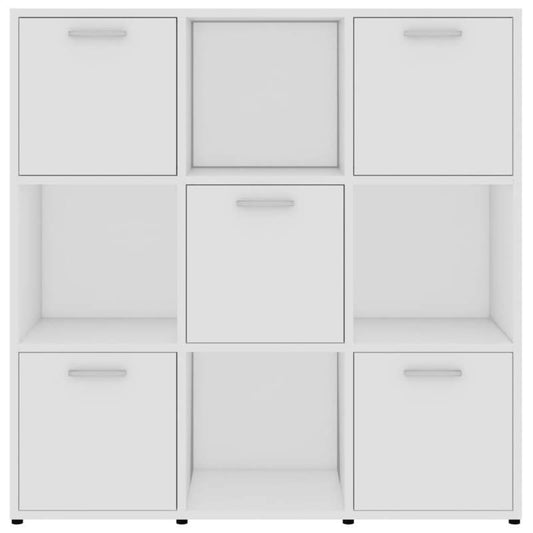 Vrijstaande Boekenplank – Wandkast – Boekenkast – Scheidingswand – Opbergkast – Mixed Color – Geen Montage – 90x30x90 cm – Hout en Metaal