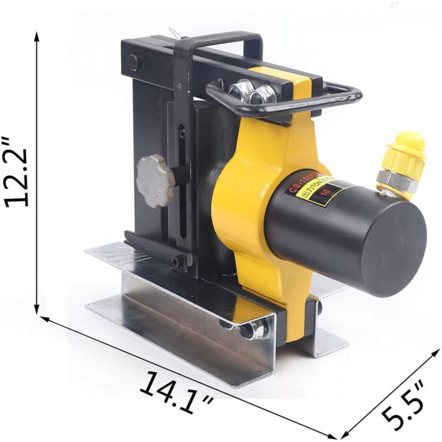 Hydraulische Buisbuiger – Buisbuigmachine – Pijpbuiger – Busbar Buiger – Metaalbuiger – 16 Ton Krachtige Druk – Draagbaar & Nauwkeurig