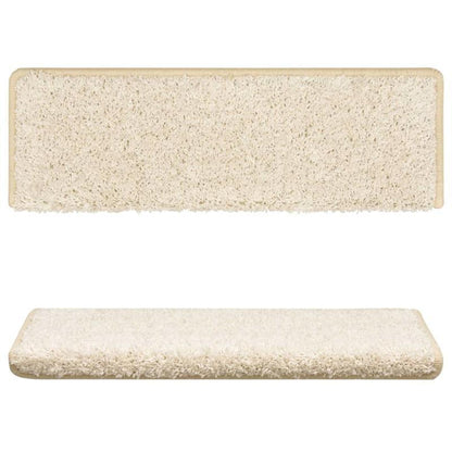 Trapmatten – Trapbekleding – Antislip Matten – Traplopers – Wit – 15 Stuks – 65x21x4 cm – Veilig & Comfortabel