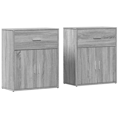 Dressoir – Sideboard – Opbergkast – Ladekast – Kastenmeubel – Grijs Sonoma-Eiken – Duurzaam Houtmateriaal – 60x31x70 cm