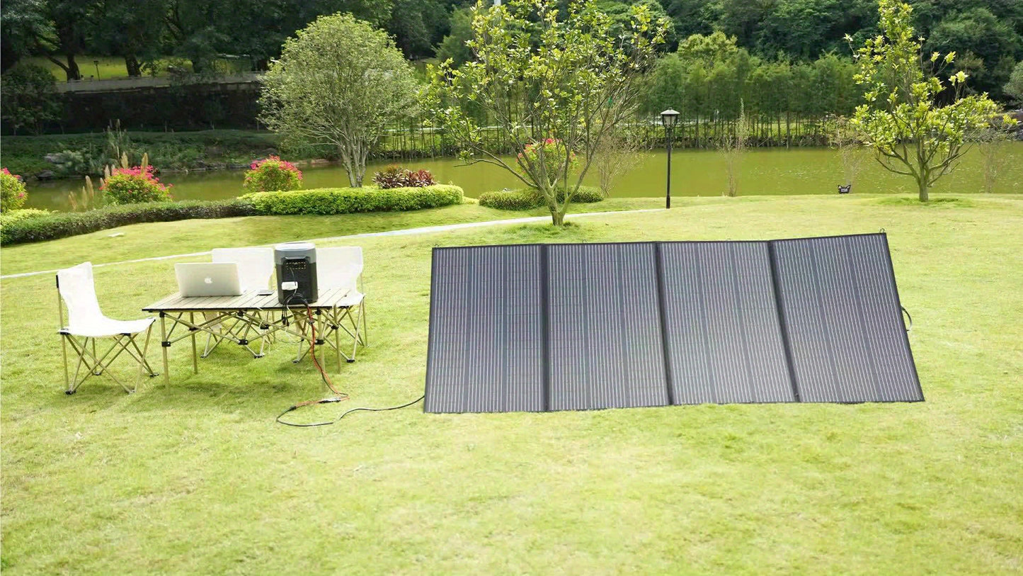 Zonnepaneel – Opvouwbaar Zonnepaneel – Solar Charger – Draagbaar Zonnepaneel – 400W Vermogen – Hoogwaardige Monokristallijn Silicium – 23,5% Omzettingsgraad