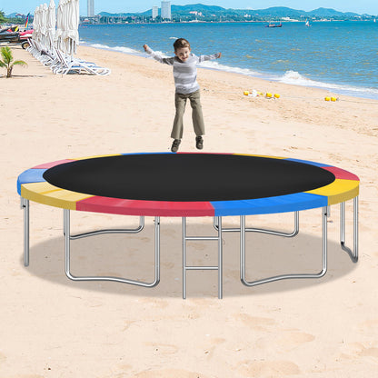 1 Trampoline Safety Pad | PVC Material, Mixed Color, Edge Cover for Spring Protection by NaMaSyo