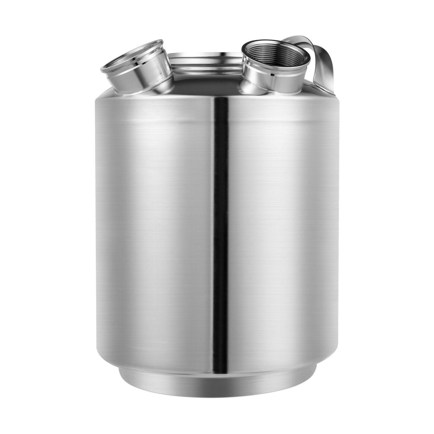 Bierfust – Reinigingsvat – Fustkoppeling – Bieraansluiting – Fust – Roestvrij Staal 10L – Inclusief A- en S-Type Keg Spear