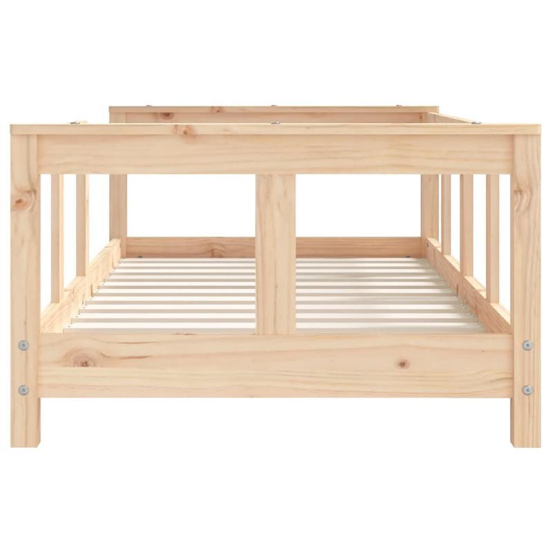Bedframe – Kinderbed – Ledikant – Juniorbed – Peuterbed – 70x140 Cm – Massief Gebruikt Vurenhout – Verwijderbaar En Duurzaam