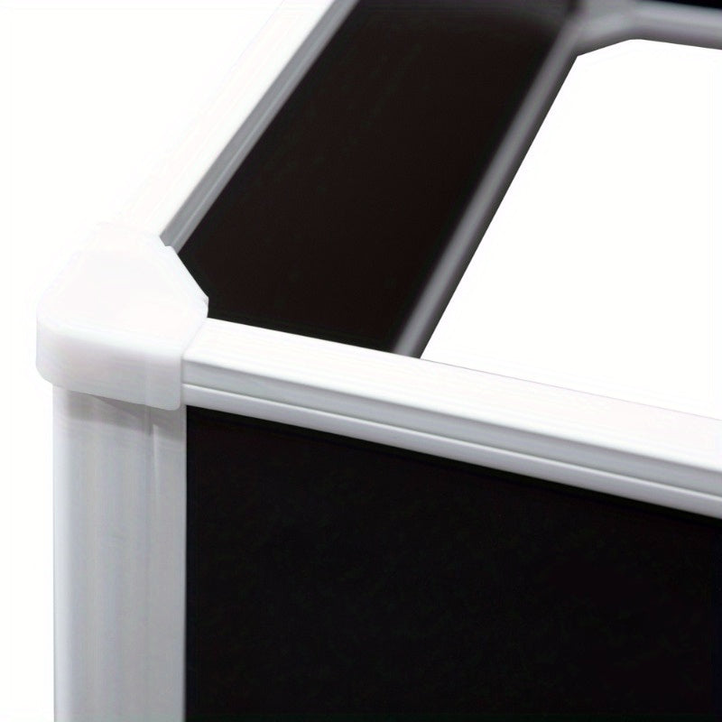 Verhoogde Plantenbak – Tuinbak – Balkonbak – Kweekbak – Plantenbak Grijs – Duurzaam Kunststof – Efficiënt Drainagesysteem – 100x80x30 cm – Weerbestendig Design