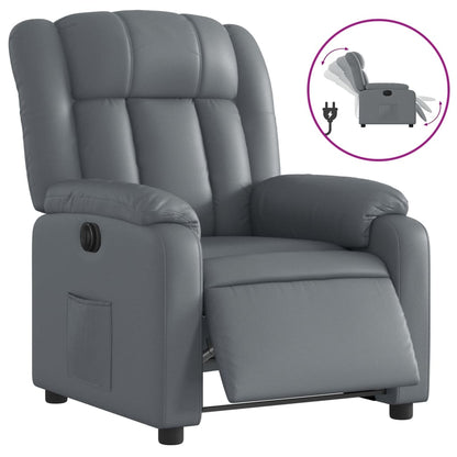 Elektrische Stoel – Relaxfauteuil – Sta-op Stoel – Verstelbare Fauteuil – Elektrische Fauteuil – Elektrisch Verstelbaar – Kunstleer – 135 Graden Kantelbaar