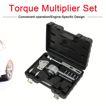 Torsievermenigvuldiger Set – Momentsleutel Versterker – Krachtversterker – Draaimomentvergroter – Momentvermenigvuldiger – Lagerstaal – Geschikt Voor Ford Motoren – Precisie Montage