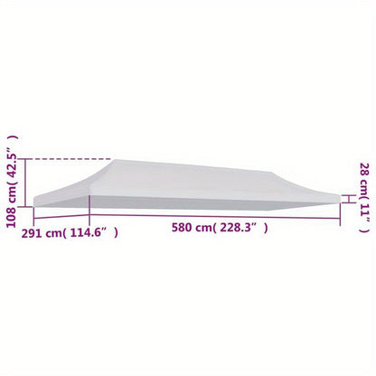 Feesttent – Partytent – Tent – Overkapping – Buitentent – 3x6 Meter – Stevig PU & PVC Frame