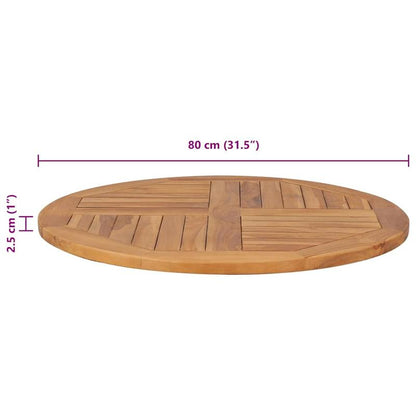 Table top solid wood teak around 2.5cm 80cm,  Rustic Design, Handcrafted Look, Highquality Wood, Teak Wood, Wood Panel, Wood Slab, Furniture Makers, Diy Enthusiasts