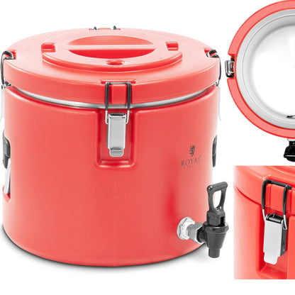 Gastronomic Catering Thermoses with a 15L Drink Transport Tap