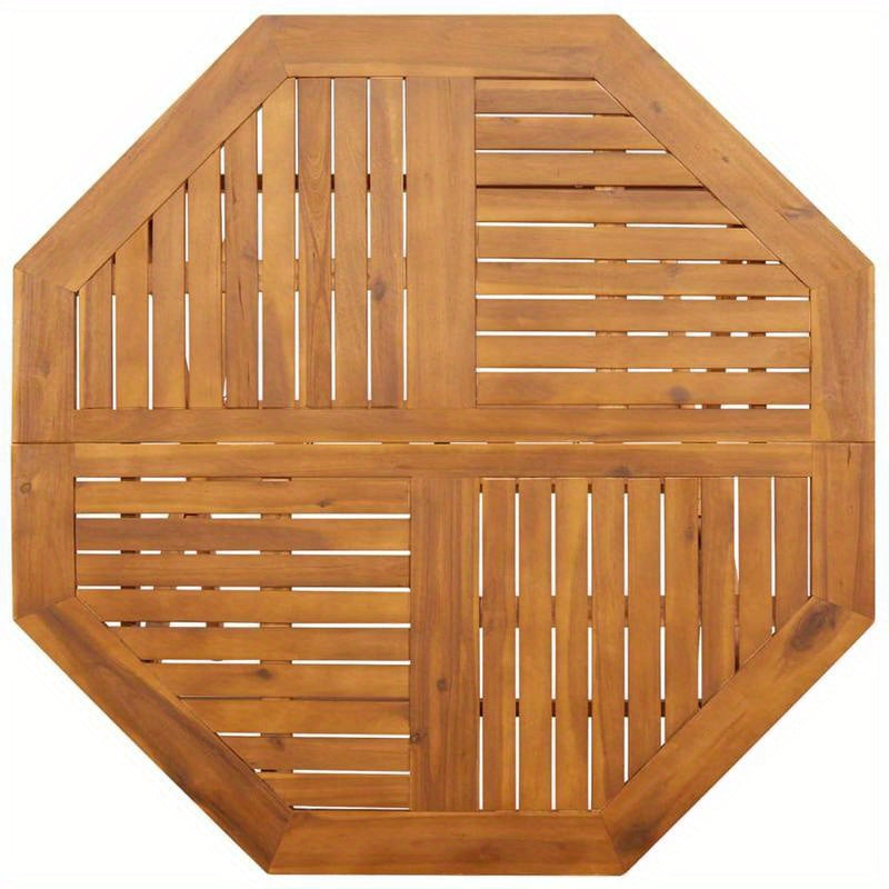 Opvouwbare Tuin- En Picknicktafel – Tuintafel - Opvouwbare Tafel – Kampeertafel – Buitentafel – Acaciahout – Compact – Draagbaar – 110 X 75 Cm