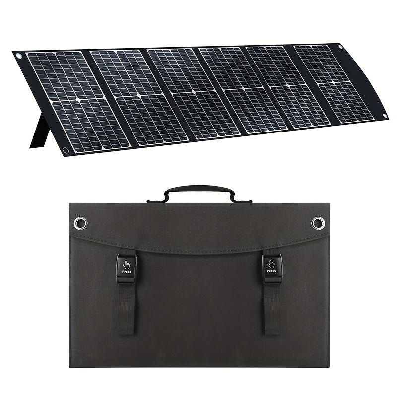 Draagbaar Zonnepaneel – Solar Charger – Opvouwbaar Paneel – Powerbank Oplader – Outdoor Energie – 100W Hoog Rendement – USB-C PD3.0 & USB-A QC3.0 Output