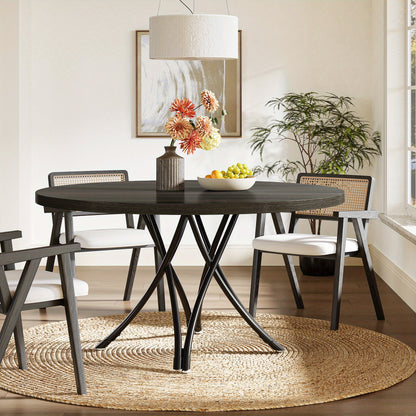 Console Tafel – Sidetable – Haltafel – Wandtafel – Opbergmeubel – Rustiek Industrieel Design – Eiken Grijs Afgewerkt Hout – Geometrisch Metalen Frame – Max. 99,79 KG Belasting – Eenvoudige Montage