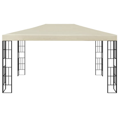 Liggende Luifel – Tuinpaviljoen – Tuinkamer – Pergola – Zonnescherm – 3x3 Meter – Stalen Frame Met Ventilerend Polyester Dak