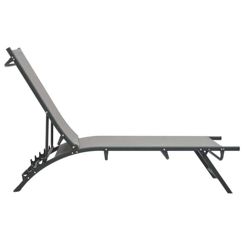 Terrasstoel – Tuinstoel – Buitenstoel – Campingstoel – Strandstoel – Stalen Frame – Ergonomisch & Lichtgewicht 2-Pack