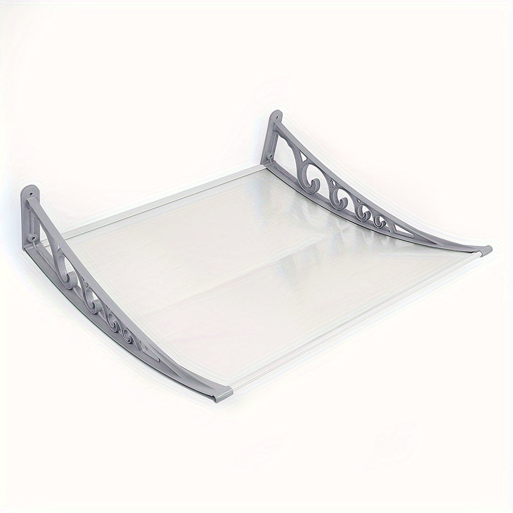 Polycarbonaatplaat – Dakplaat – Kunststofplaat – Kanaalplaat – Lichtdoorlatend – 100x100 cm – Aluminium Frame – Weerbestendig & UV-Bestendig