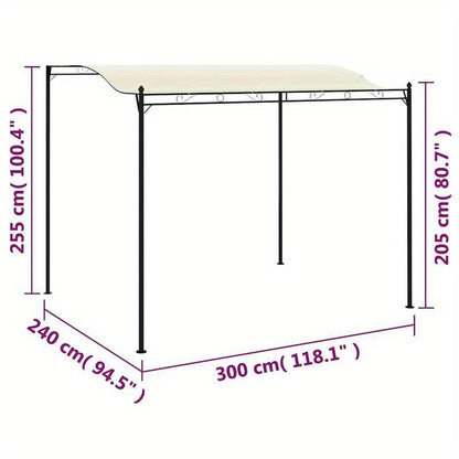 Mixed Color PVC Outdoor Sun Shelter - Durable Lightweight Portable Canopy with Sturdy Frame, Easy Setup for Camping, Picnics, Beach & Backyard - All-Weather UV Protection & Heat Reduction