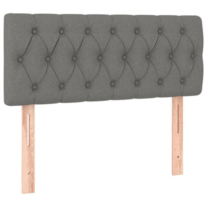 Boxspringbed – Boxspring – Bed – Bedframe – Bedbodem – Donkergrijs – Hardhouten Frame – Vlamvertragende Stof