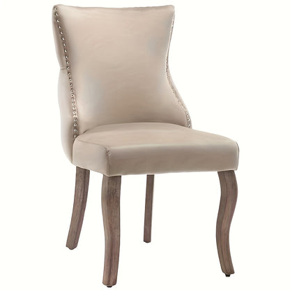 Eetkamerstoel – Stoel – Dining Chair – Zitstoel – Zitting – Mustard Geel – Katoenen Vulling – Stevig Lichtgewicht Frame