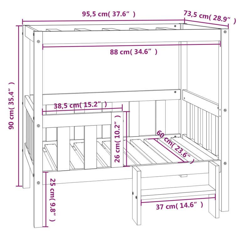 Hondenmand – Huisdierenbed – Ligbed – Mand Voor Honden – Hondenkussen – Grote Afmetingen 95,5x73,5x90 cm – Duurzaam Polyester Met Zachte Kussenvulling