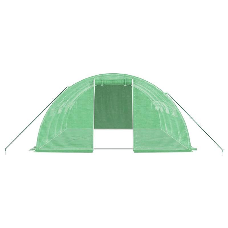 Kweekkas – Tuinkas – Groentekas – Serre – Plantenkas – Stevig Frame – 16 m² - 4x4x2m – Transparante Panels – Weerbestendig Design