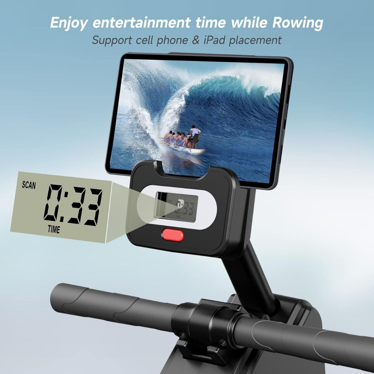 Magnetische Weerstandstrainer – Weerstandsfiets – Fitnessapparaat – Krachttrainer – Revalidatietrainer – Aluminiumlegering – Batterijvrij – Compact & Lichtgewicht