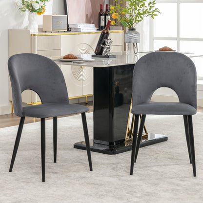 Eetkamerstoel – Stoel – Designstoel – Diningset – Vergaderstoel – Grijs – Metalen Frame – Verstelbare Poten – Ergonomisch Zitten – Diamantpatroon Rugleuning