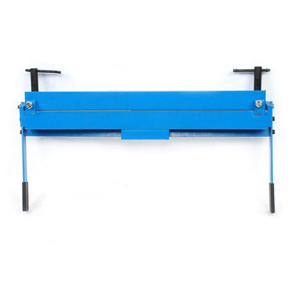 Handmatige Plaatbuigmachine – Plaatbuiger – Metaalbender – Vouwmachine – Werkbank Bender – Blauw – Max Werkbreedte 630mm – Instelbare Buighoek 0-120°