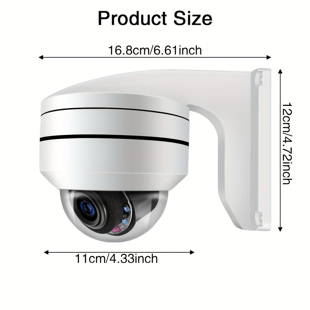 Beveiligingscamera – Camerabewaking – Buitencamera – Indoor Camera – IP Camera – 4K Ultra HD Resolutie – 12x Optische Zoom PTZ Met Nachtzicht