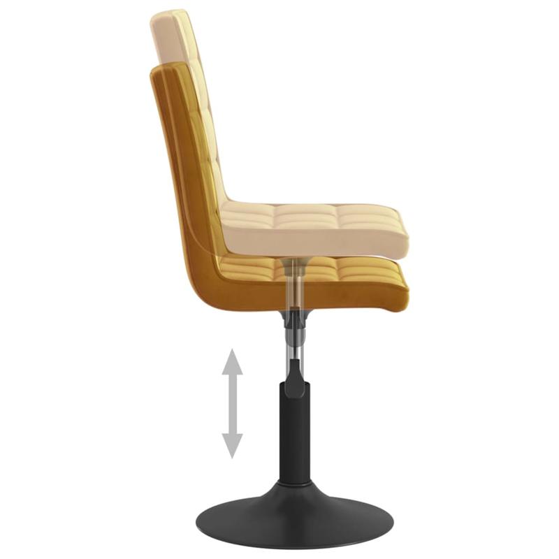 Draaibare Eetkamerstoelen – Eetkamerstoelen Met Armleuning – Keukenstoelen – Retro Stoelen – Eetkamerstoelen Set 4 – Comfortabel En Ergonomisch – Bruin Met Houten Poten