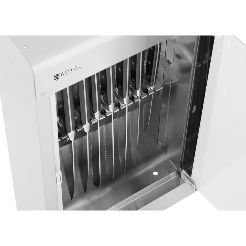 Messenslijper – Messterilisator – Keukenmes Sterilisator – UV Messenreiniger – Hygiënische Messensanitizer – RVS – Timer tot 60 minuten