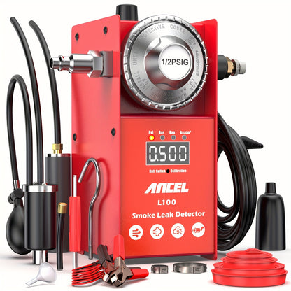 Automotive Leak Detector – Rookgenerator – Vacuümtester – Lekkagedetector – Rooktestapparaat – Digitale Drukmeter – 12V Auto Diagnose – Nauwkeurige Vacuümmeting