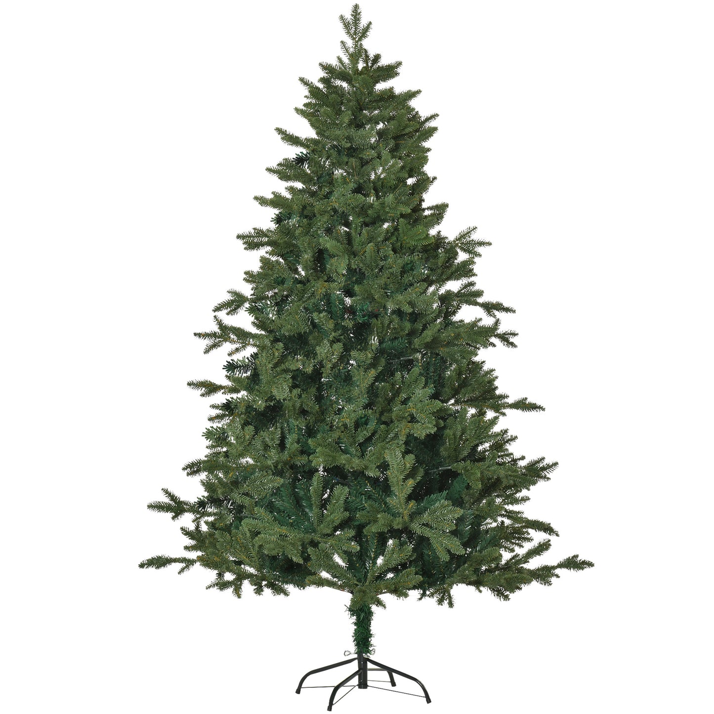 Kunstkerstboom – Nepkerstboom – Kerstboom – Kersteverlichting – Groen – 1,8 Meter Hoog – Realistische Takken van PVC en PE