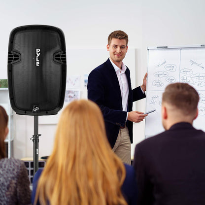 Draadloze Speaker – Bluetooth Speaker – Mobiele Luidspreker – PA Systeem – Karaoke Speaker – 1000W Piekvermogen – Ingebouwde Oplaadbare Accu Met Wieltjes
