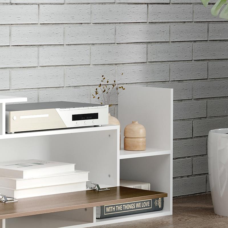 Tv-meubel – Tv-kast – Wandmeubel – Zwevend – Lowboard – Hoogwaardig Hardhout – Ruimtebesparend Zwevend Design