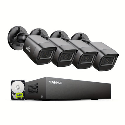 Interne Harde Schijf – HDD – Opslagmedia – Data Drive – 4TB Zwart – Vaste Stroomvoorziening – Compatibel Met Beveiligingscamera’s