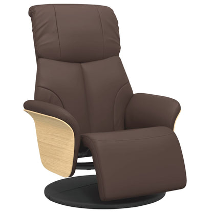 Relaxfauteuil – Relaxstoel – Verstelbare Fauteuil – Draaifauteuil – Loungefauteuil – Kunstleer Bekleding – 360° Draaibaar