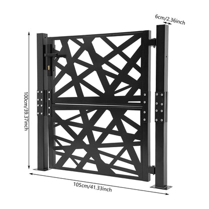 Garden Gate, Outdoor Garden Entrance Gate, Garden Metal Gate