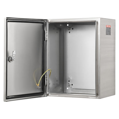 Elektrakast – Elektrische Behuizing – Installatiekast – RVS Kast – Wandkast – Roestvrij Staal 304 – IP66 Waterdicht – Gegalvaniseerd Montagepaneel