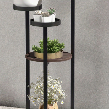 Plantenrek – Plantenstandaard – Plantentrap – Bloemenrek – Plantenetagere – 5 Lagen – Stevige Poten – Ruimtebesparend Verticaal Design