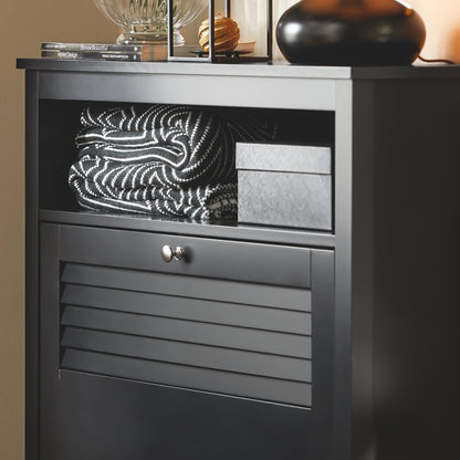 Schoenenkast – Schoenenopberger – Schoenenrek – Schoenenkomdeur – Schoenenmeubel – Compact 80x108x25 cm – Verstelbare Planken & Wandmontage