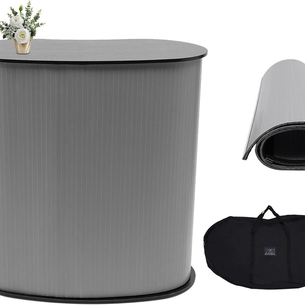 Presentatietafel – Balietafel – Receptietafel – Presentatiestand – Vouwbare Tafel – Compact Formaat 90x40x90 cm – Draagkracht Tot 50 kg